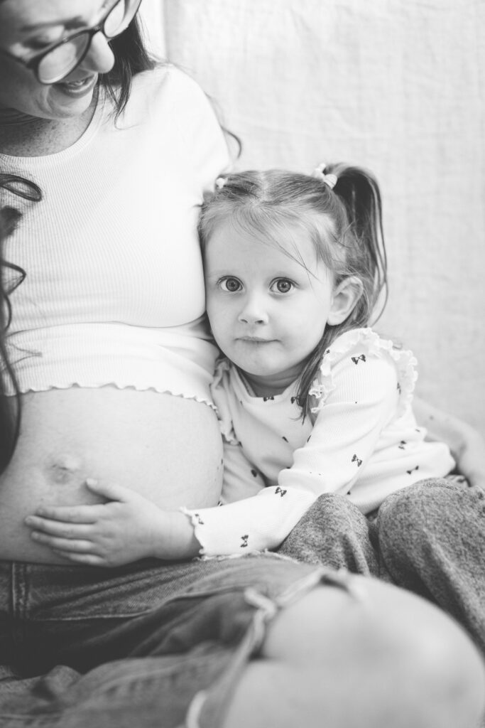 Pregnant Mum with first born