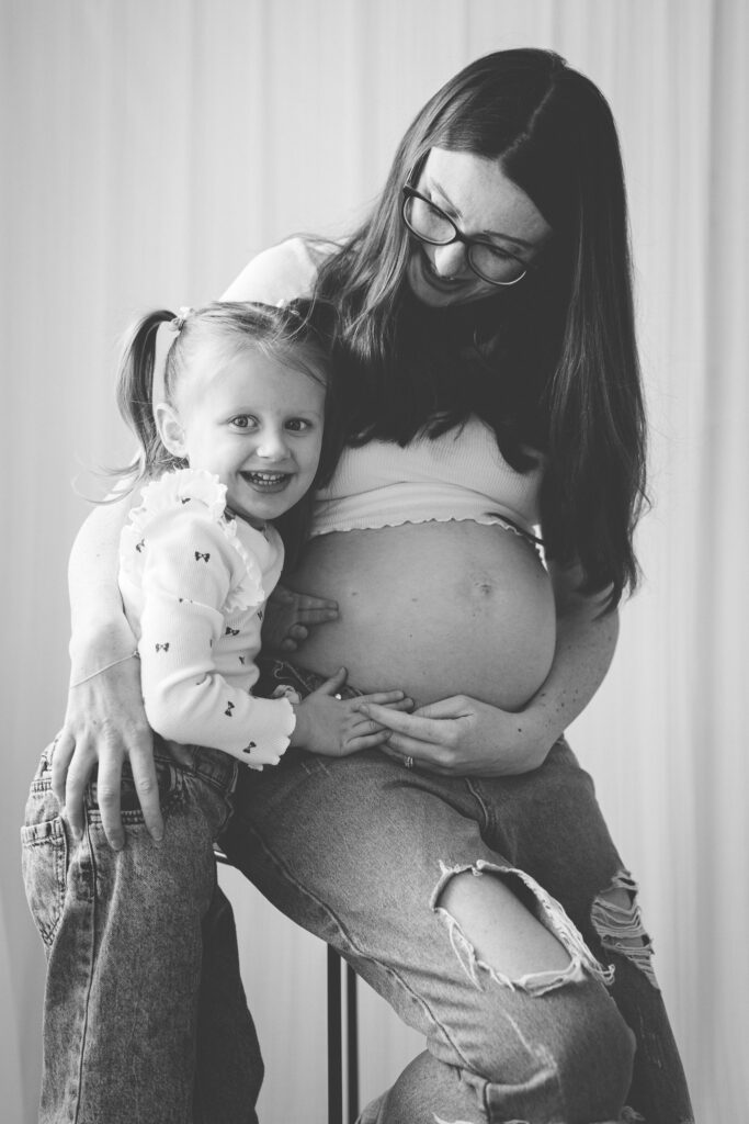 Pregnant Mum with first born