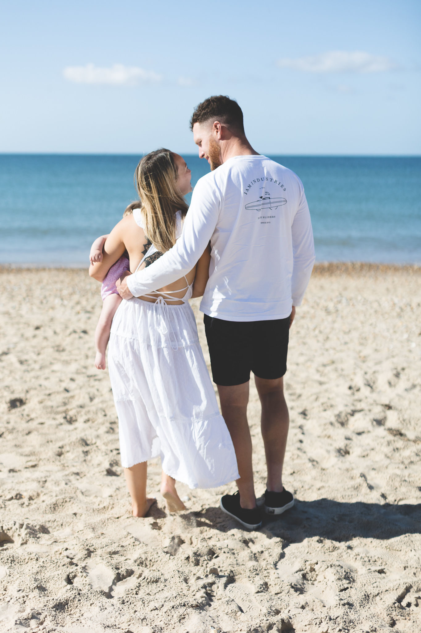 Fun Beach Baby Photo Session