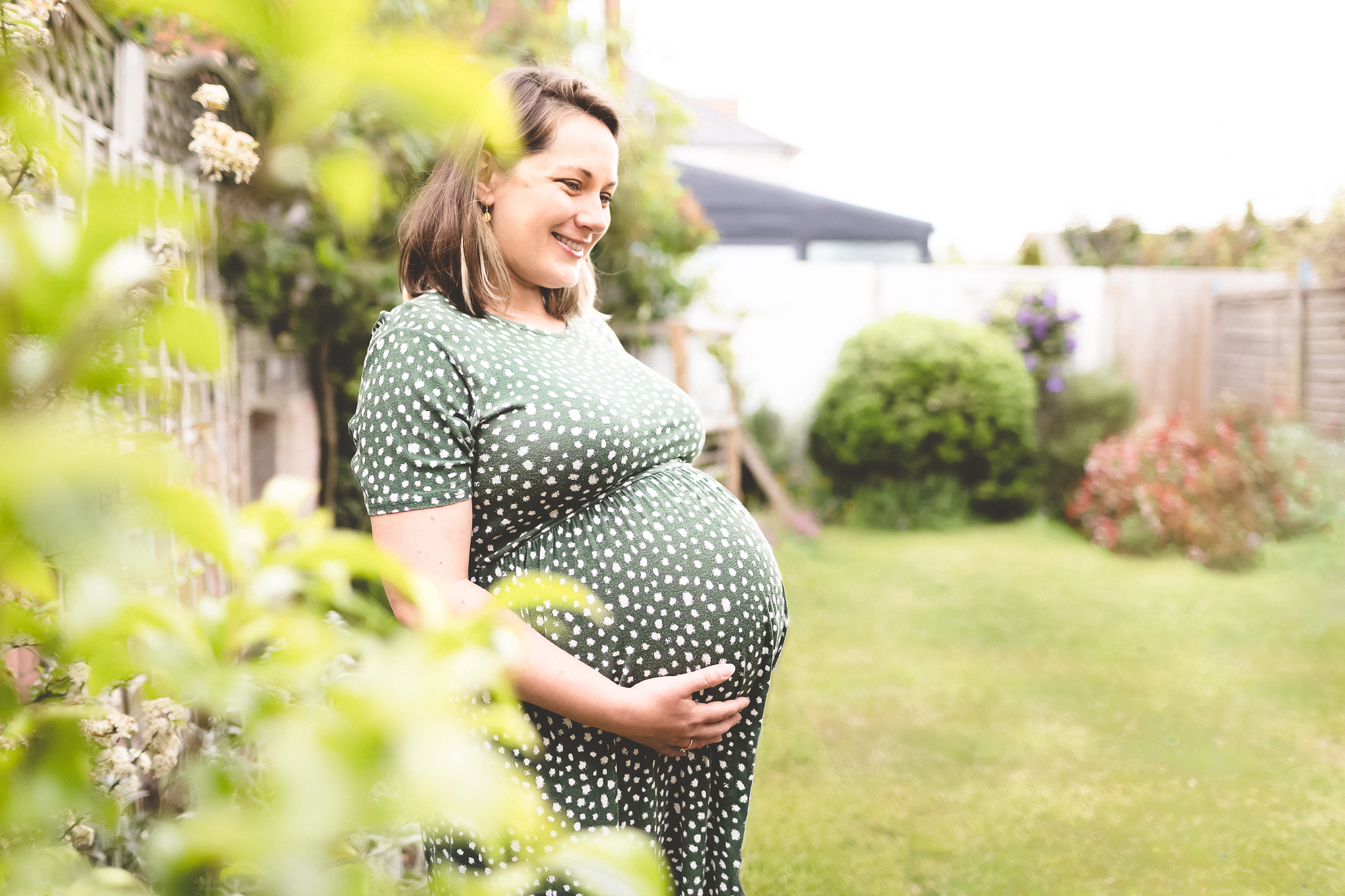 At home maternity session bournemouth