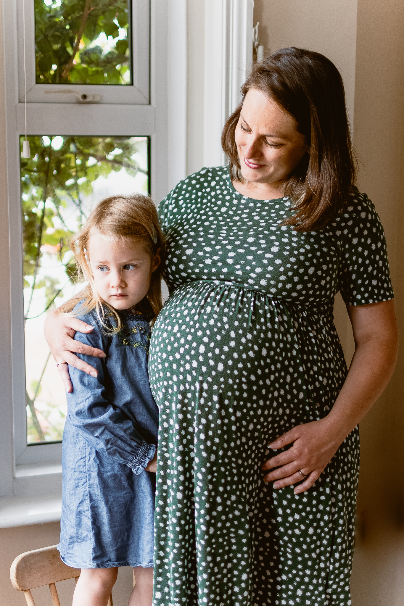 At home maternity session bournemouth